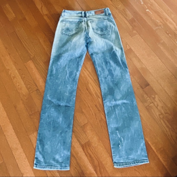ZARA DISTRESSED JEANS - Picture 5 of 11